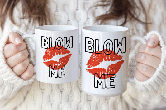 Wisdom & Wonder Designs x Georgina Rose Events | Blow Me | Ceramic Mug