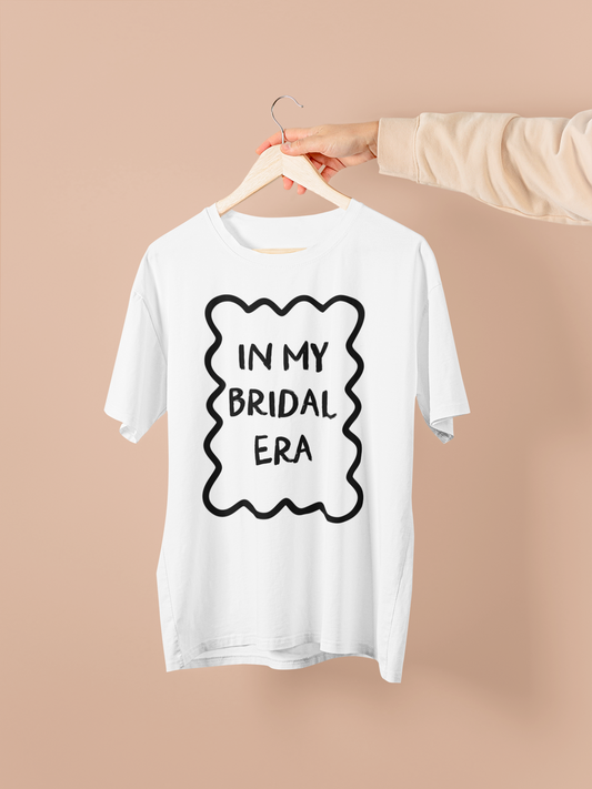 WISDOM & WONDER DESIGNS X GEORGINA ROSE EVENTS | In My Bridal Era | Organic Unisex T Shirt