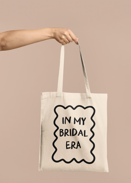 Wisdom & Wonder Designs x Georgina Rose Events | In My Bridal Era | Cotton Tote Bag