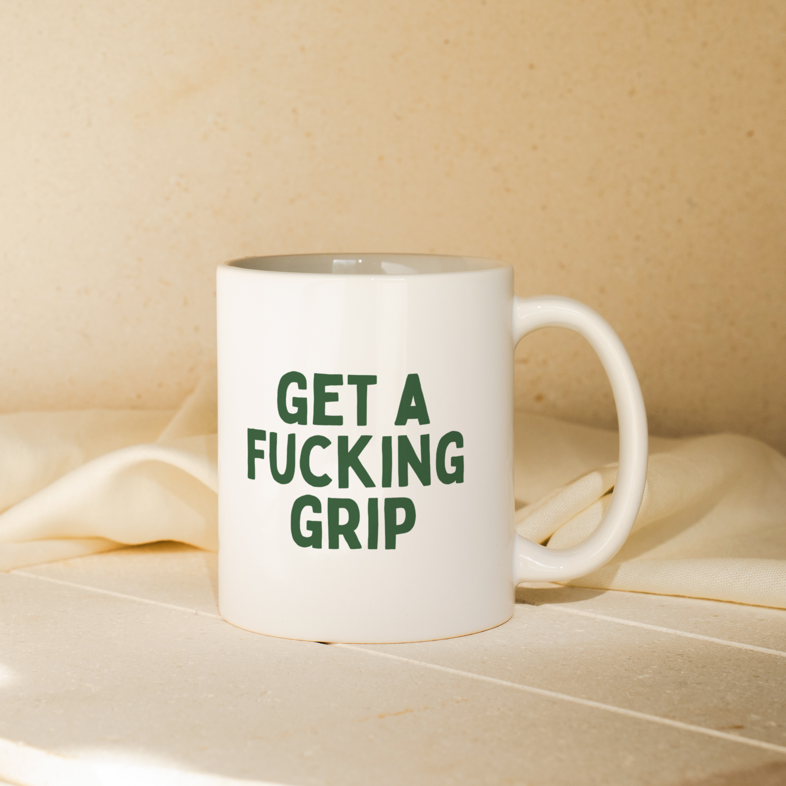 Get A Fucking Grip | Mug