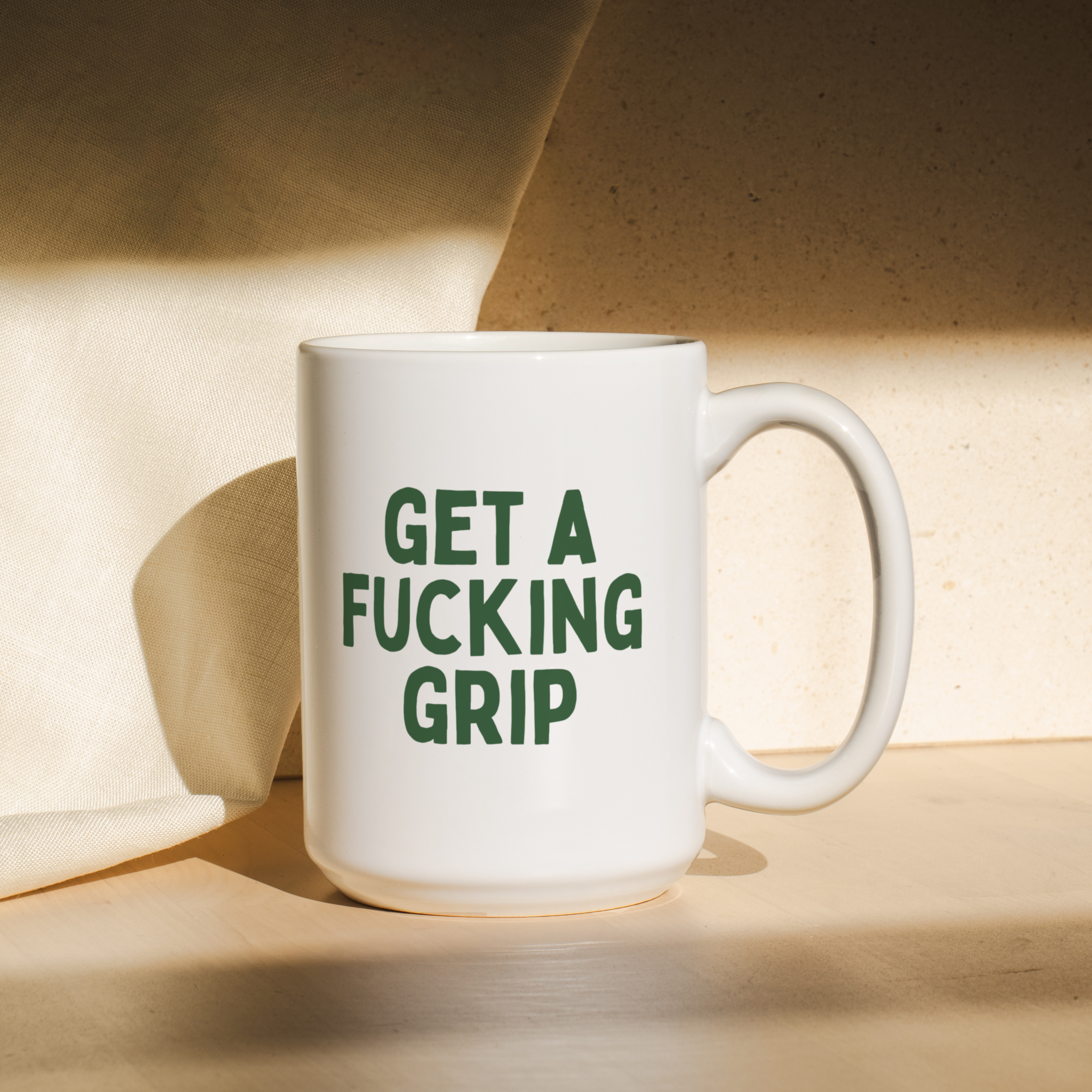 Get A Fucking Grip | Mug