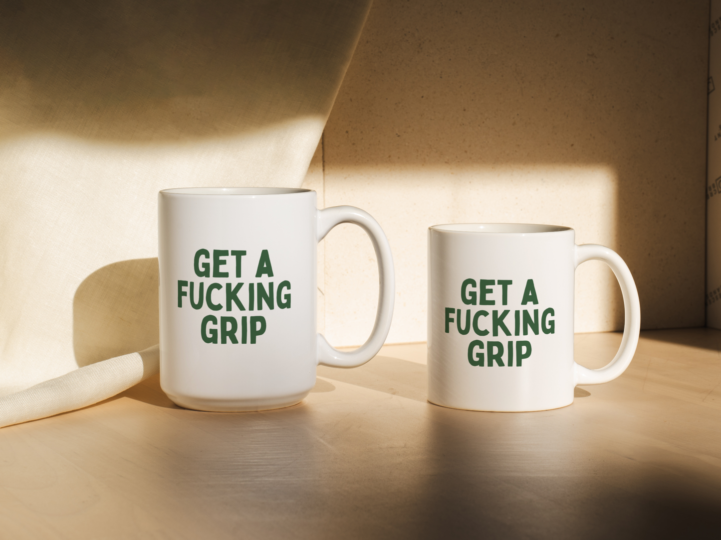 Get A Fucking Grip | Mug