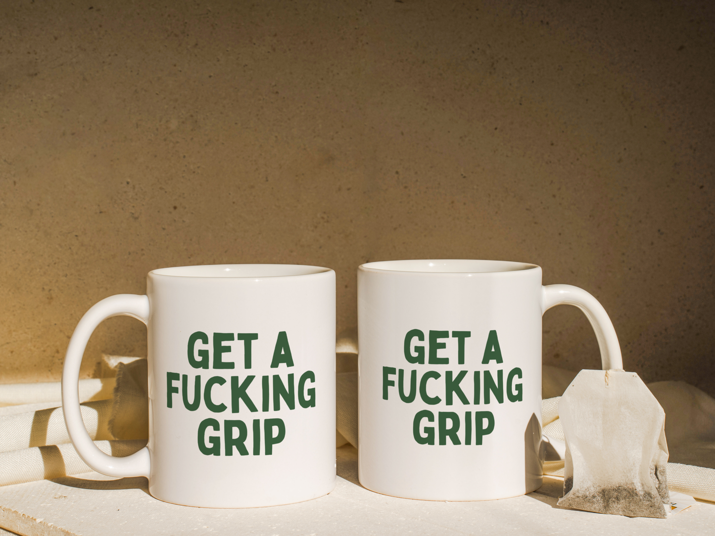 Get A Fucking Grip | Mug
