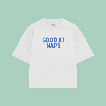 Good At Naps | Boxy T Shirt