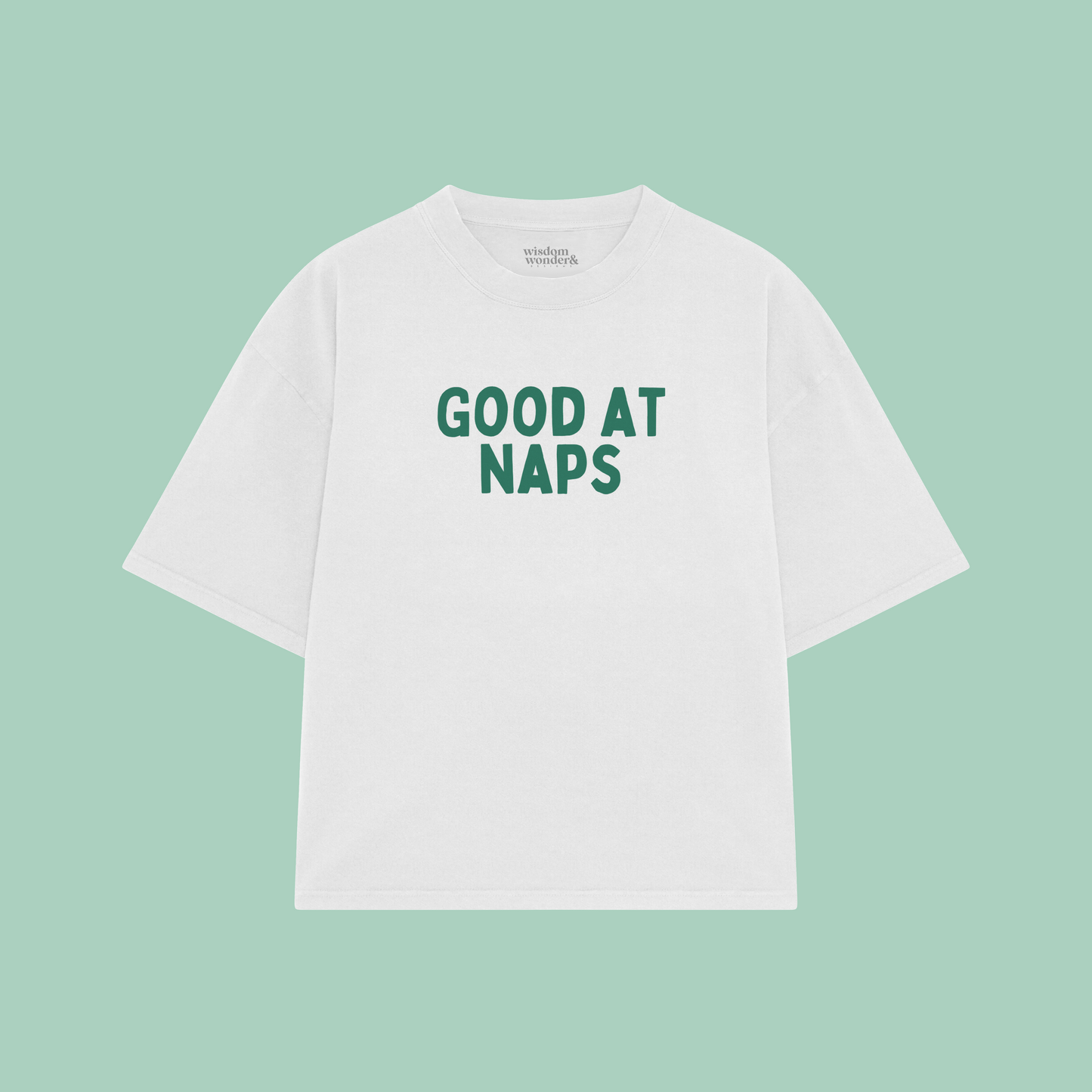 Good At Naps | Boxy T Shirt