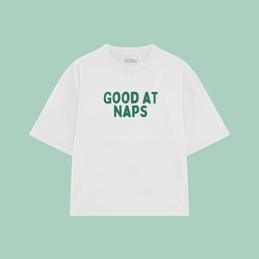 Good At Naps | Boxy T Shirt