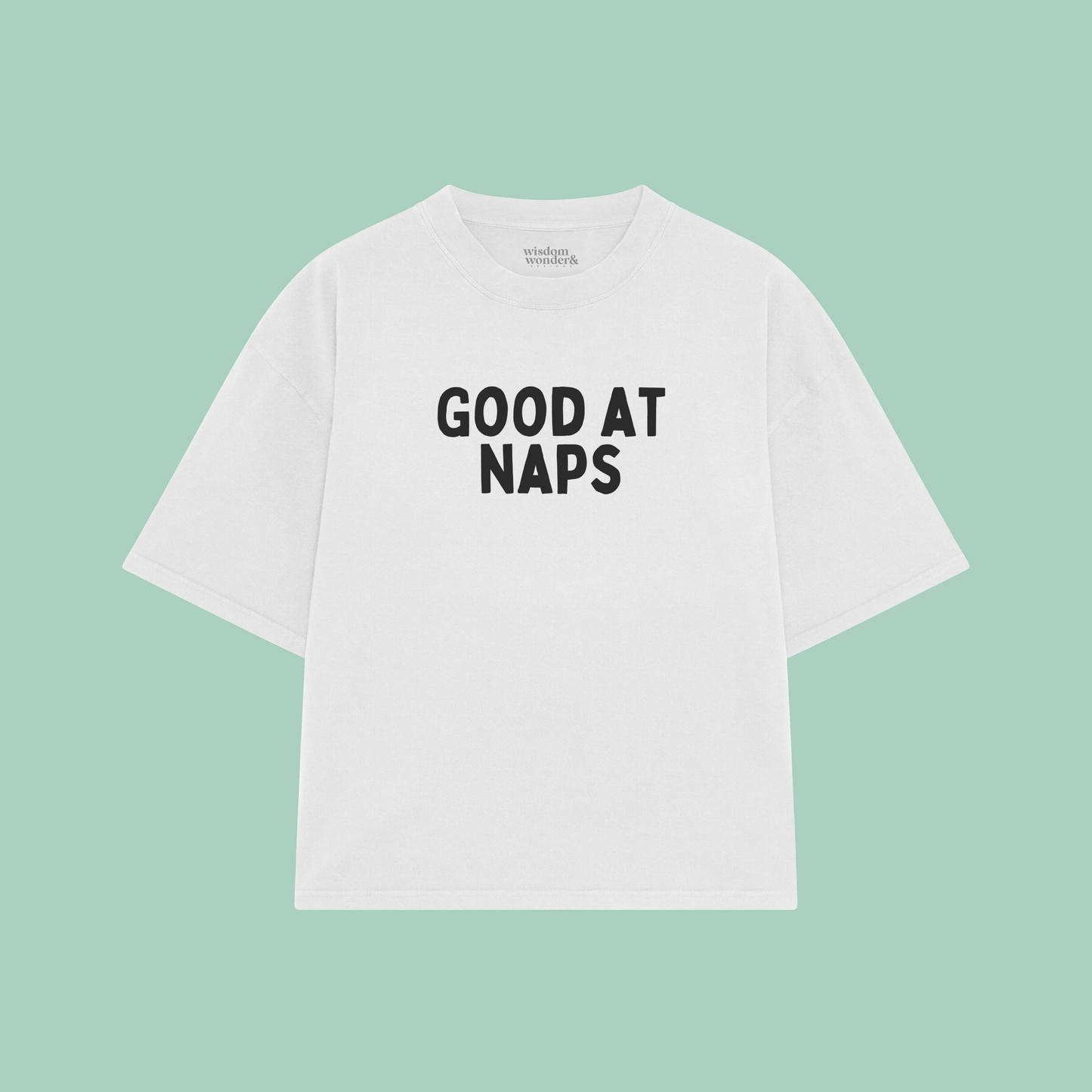 Good At Naps | Boxy T Shirt