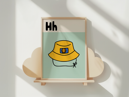 Alphabet H | Art Print