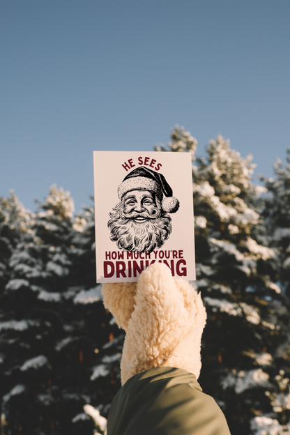 You're On Santa's Cunt List | Enamel Christmas Mug