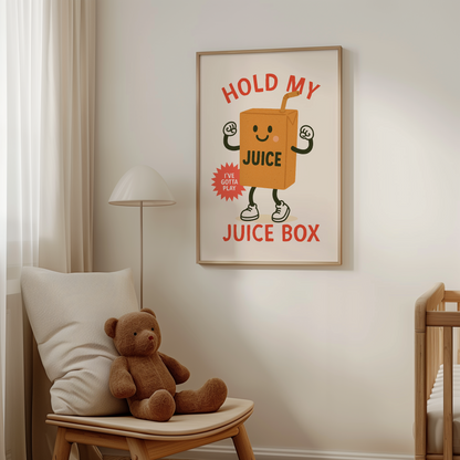 Hold My Juice Box | Lobster and Cream | Art Print