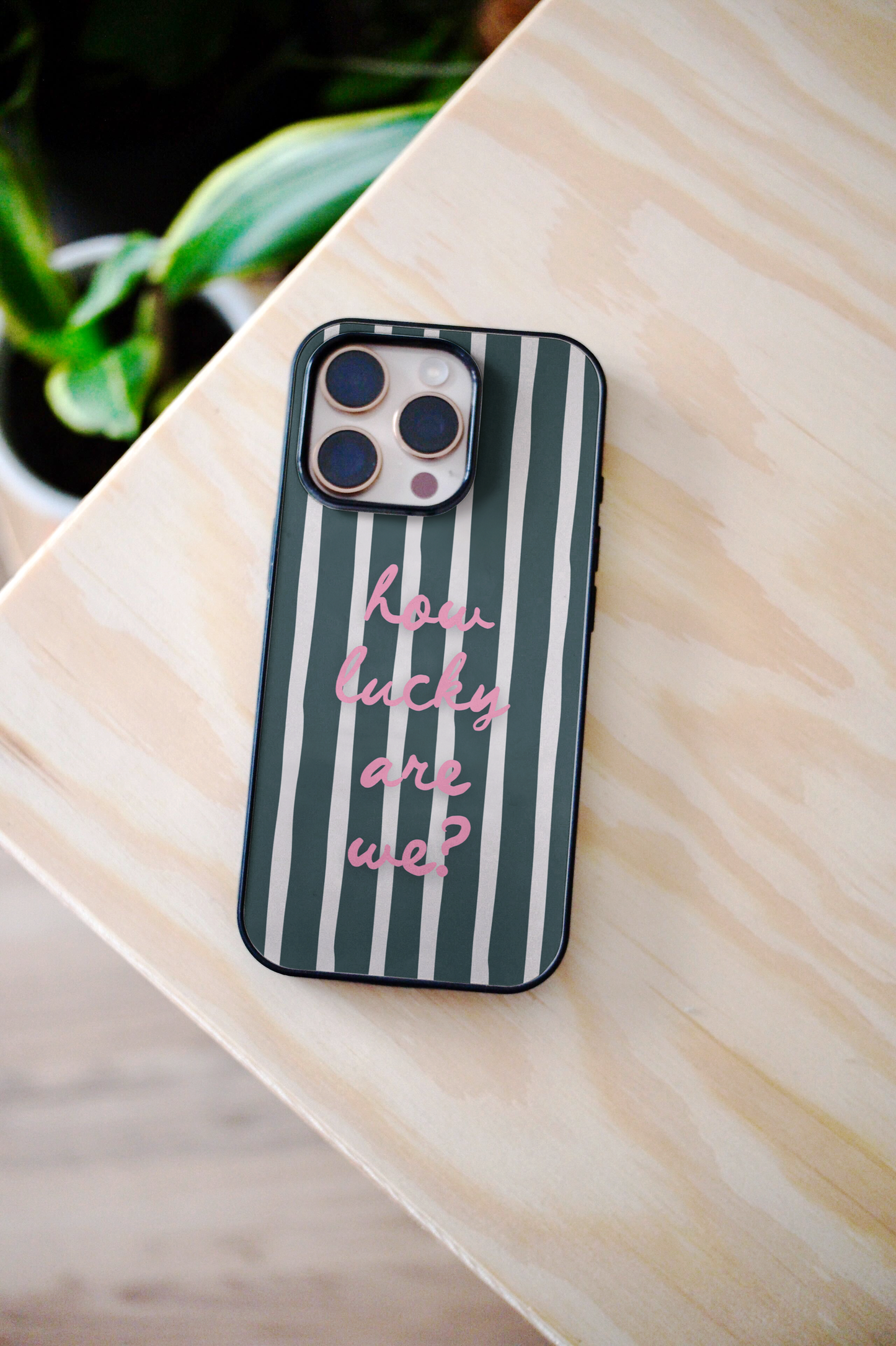 How Lucky Are We | Phone Case