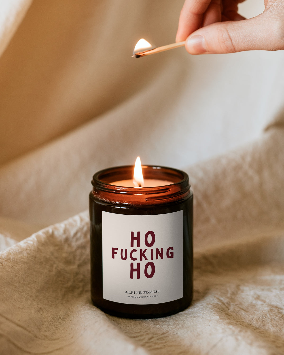 Christmas Candle | Ho Fucking Ho