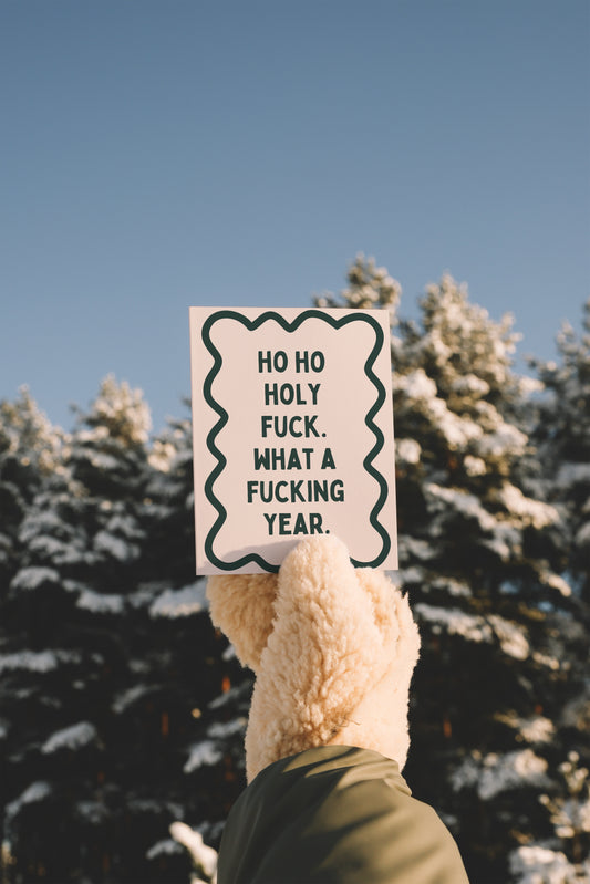 Ho Ho Holy Fuck | Christmas Card