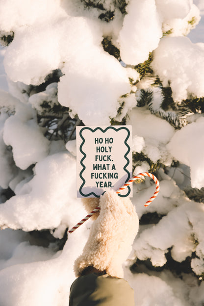 Ho Ho Holy Fuck | Christmas Card