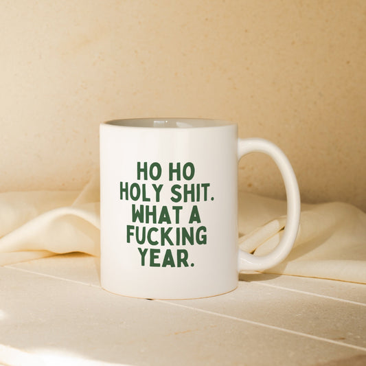 Ho Ho Holy Shit | Christmas Mug