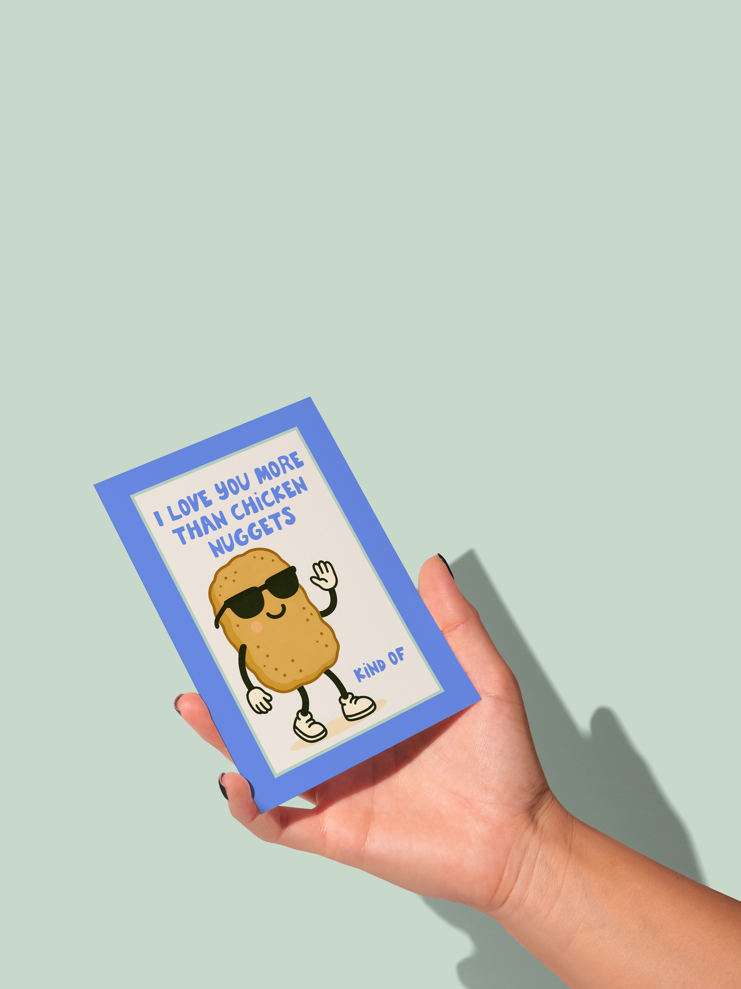 I Love You More Than Chicken Nuggets | Greeting Card