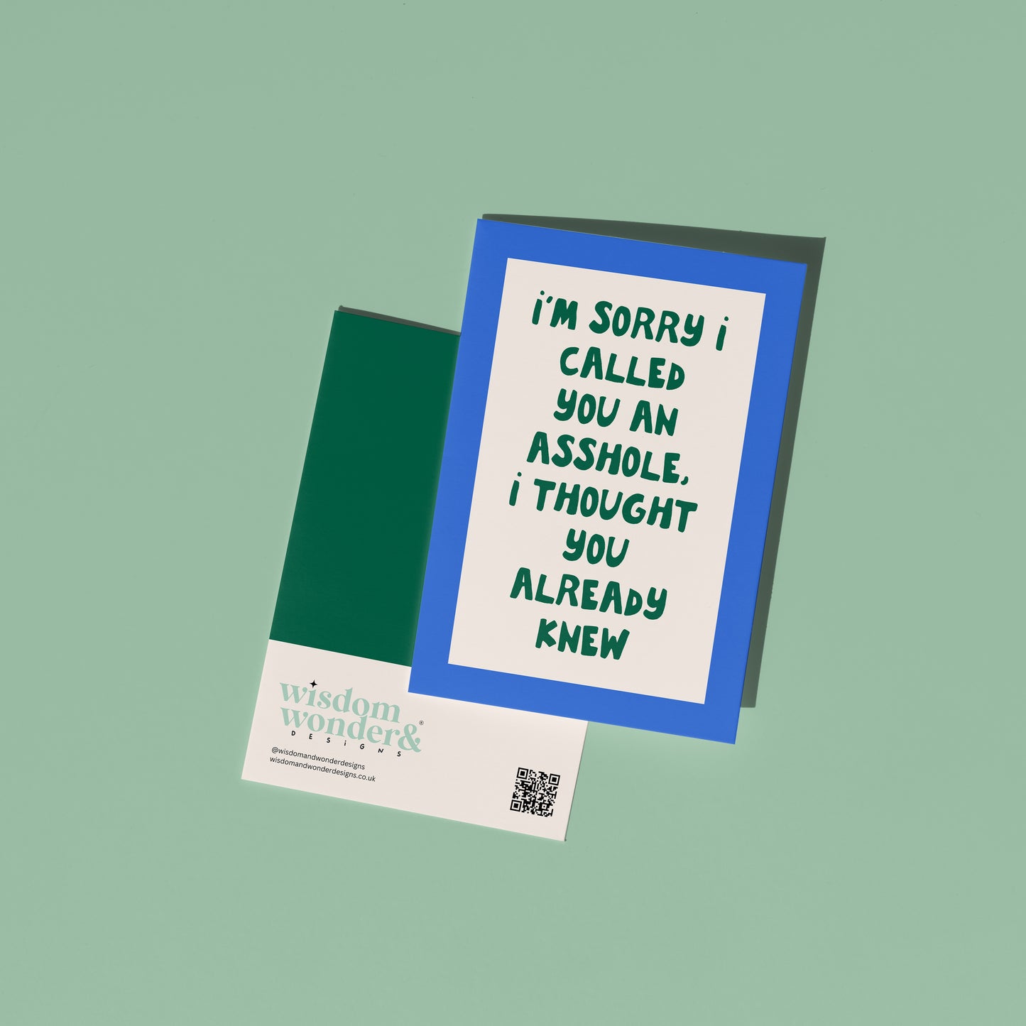 I'm Sorry I Called You An Asshole | Greeting Card