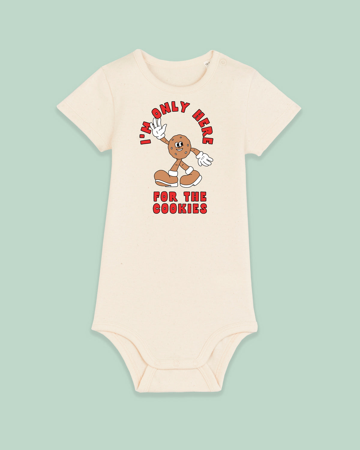 Christmas Baby Bodysuit | I'm Only Here For The Cookies
