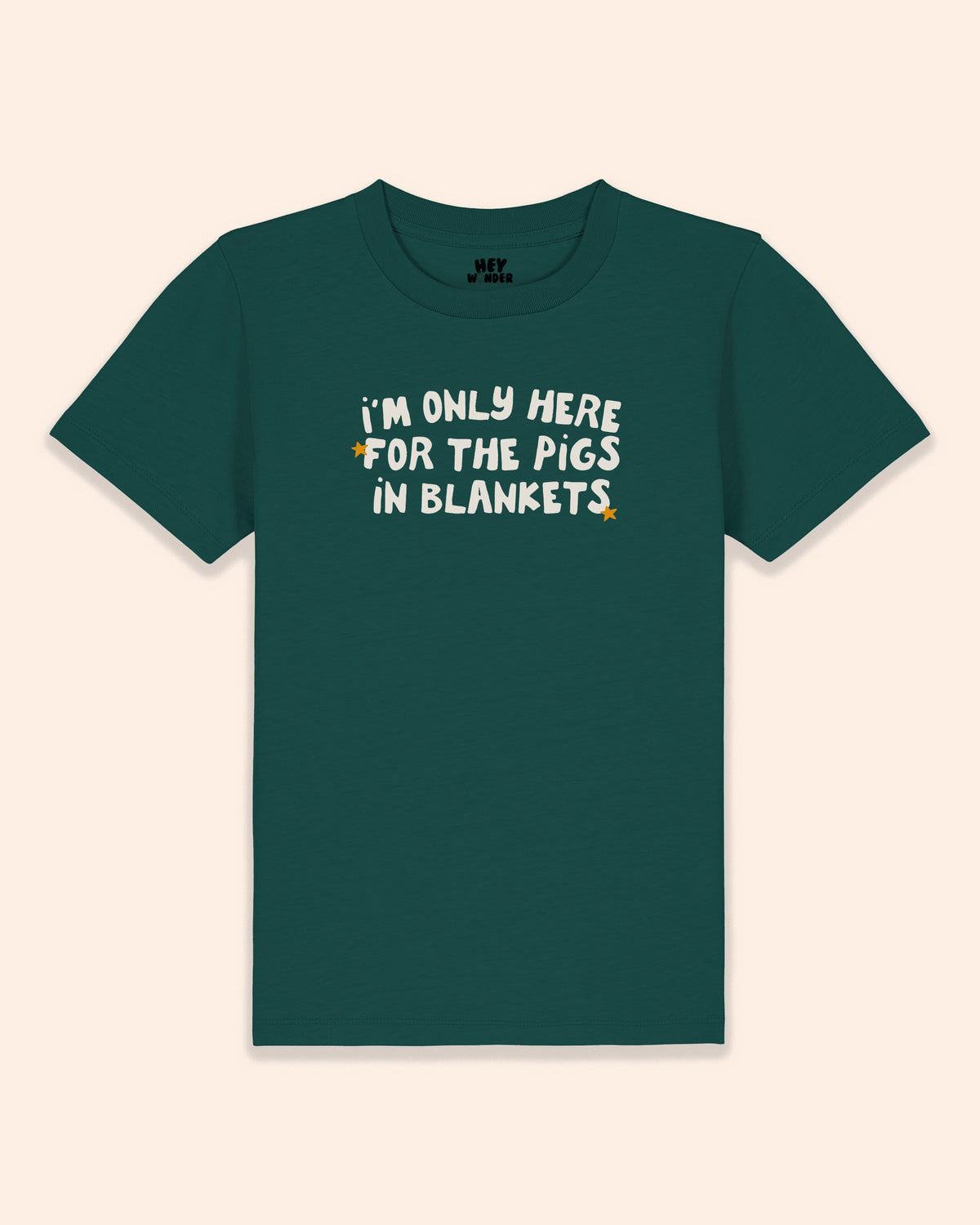I'm Only Here For The Pigs In Blankets | Kids Christmas T Shirt