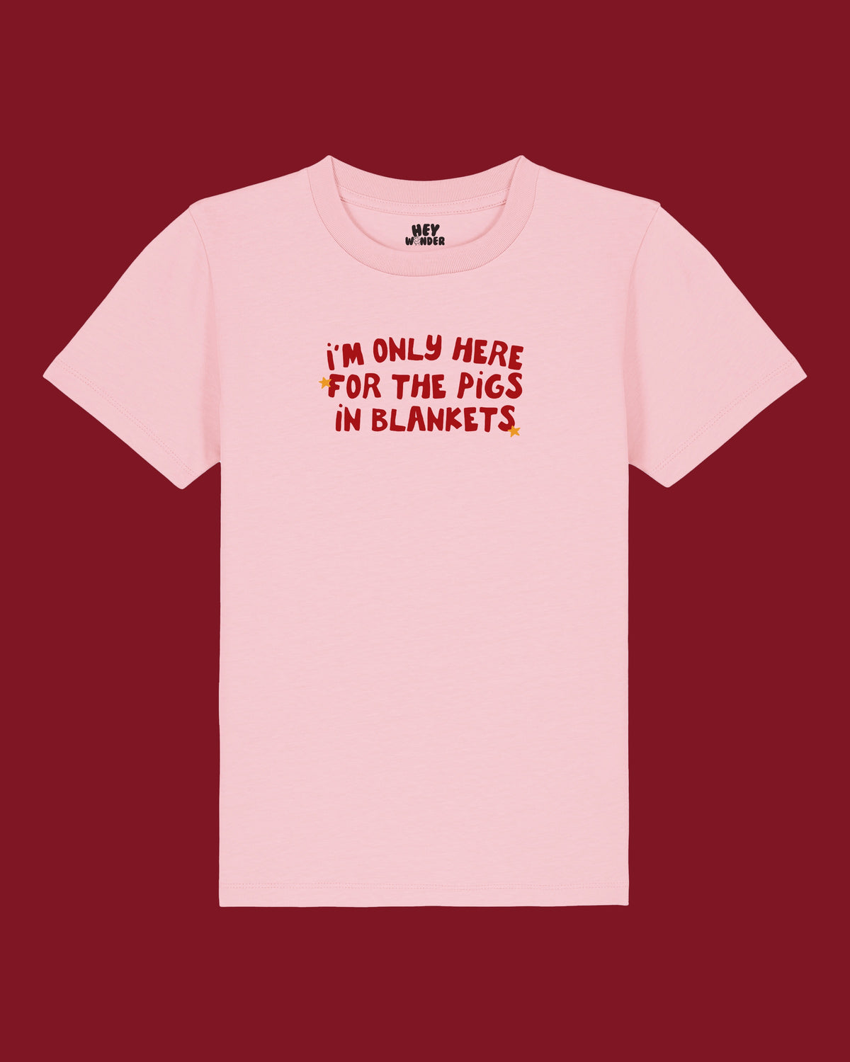 I'm Only Here For The Pigs In Blankets | Kids Christmas T Shirt
