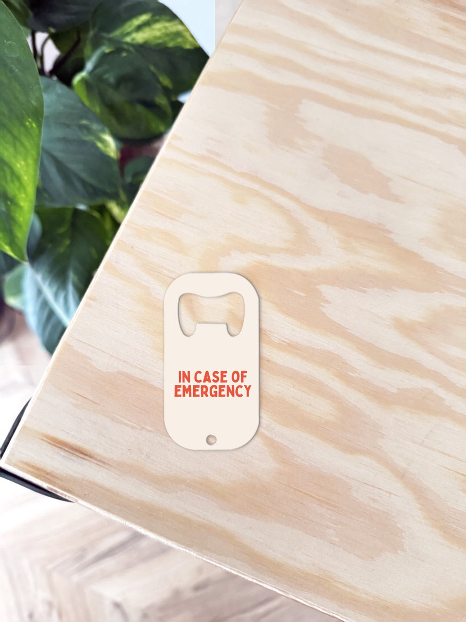 In Case Of Emergency | Bottle Opener