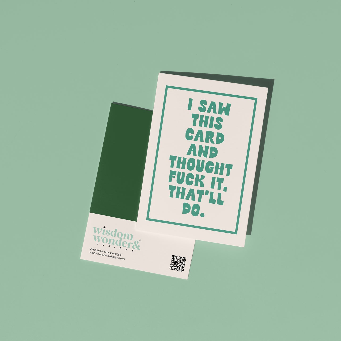 I Saw This Card | Greeting Card
