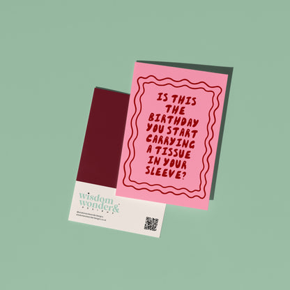 Is This The Birthday You Start | Greeting Card
