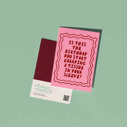 Is This The Birthday You Start | Greeting Card