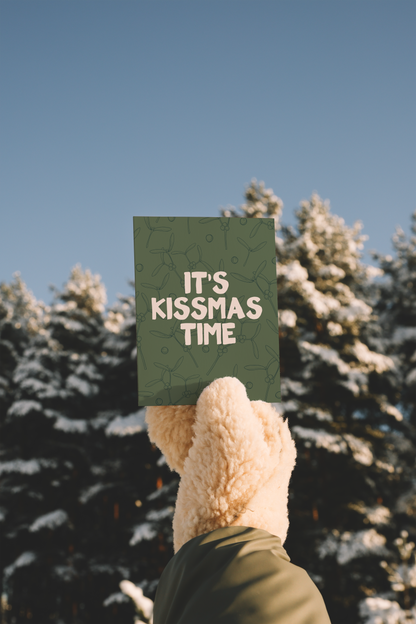 It's Kissmass Time | Christmas Card