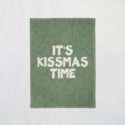 It's Kissmas Time | Christmas Tea Towel