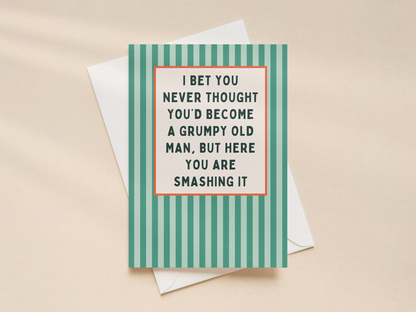 I Bet You Never Thought | Greeting Card