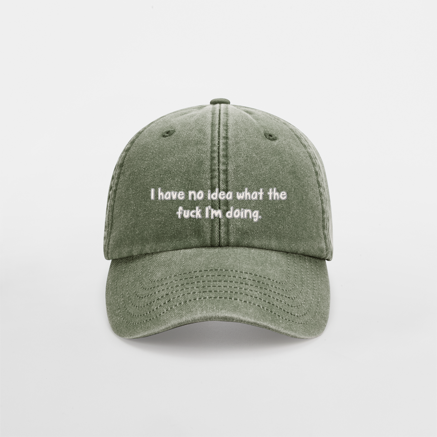 I Have No Idea What The Fuck I'm Doing | Vintage Low Profile Cap