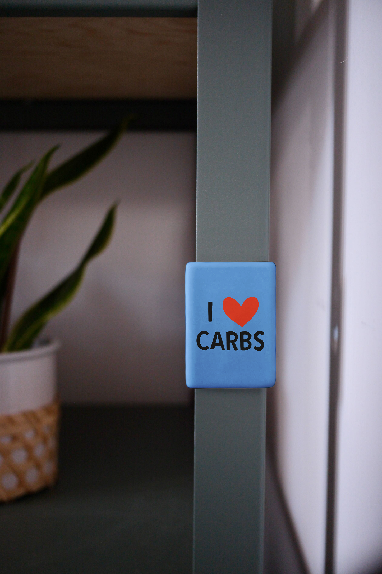 I Love Carbs | Ceramic Magnet