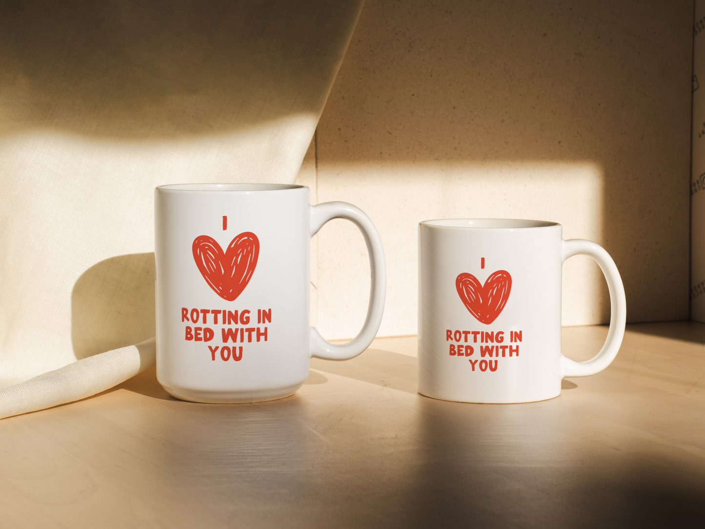 I Love Rotting In Bed With You | Mug