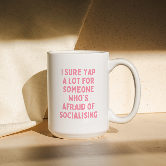 I Sure Yap A Lot | Mug