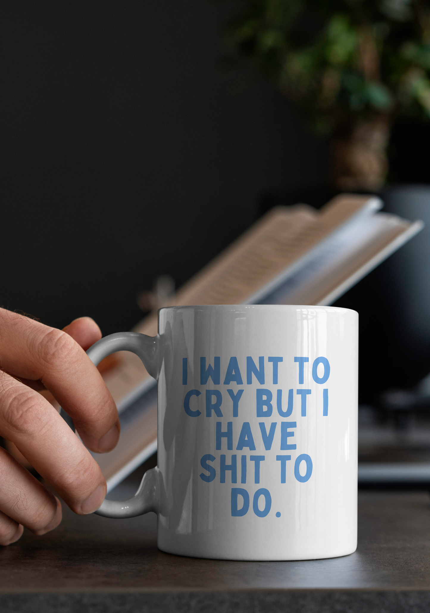 I Want To Cry But I Have Shit To Do | Mug