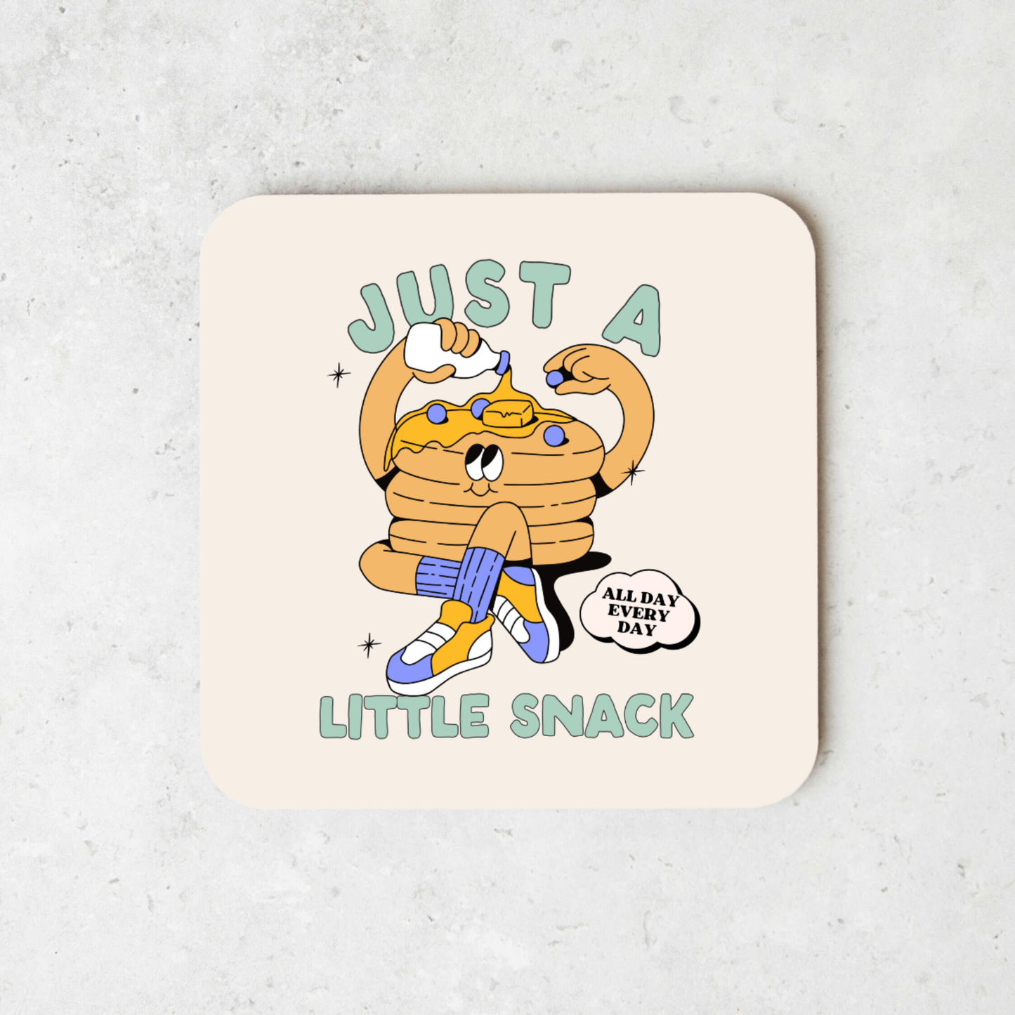 Just A Little Snack | Coaster