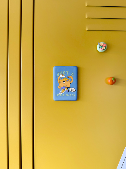 Just A Little Snack | Ceramic Magnet