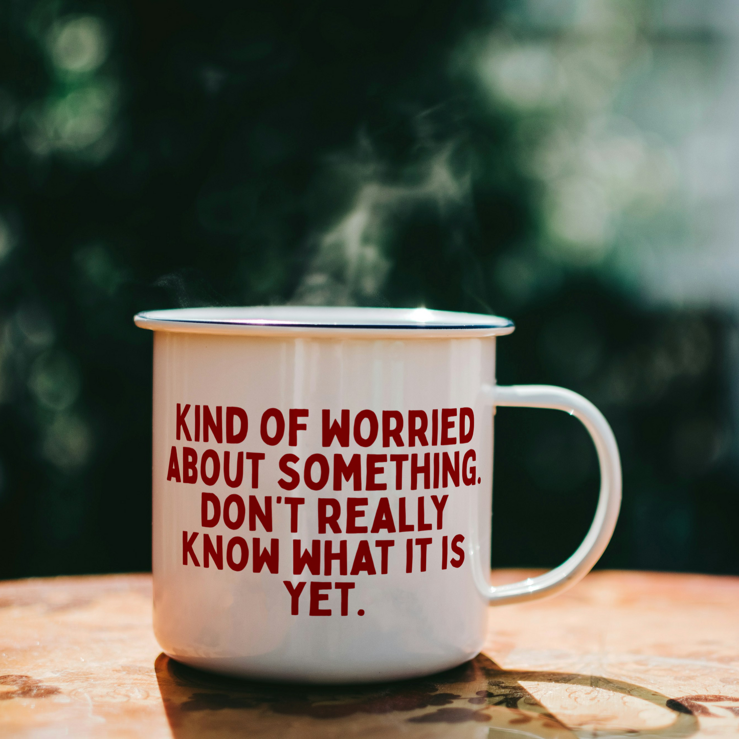 Kind Of Worried About Something. Don't Really Know What Is Yet. | Mug