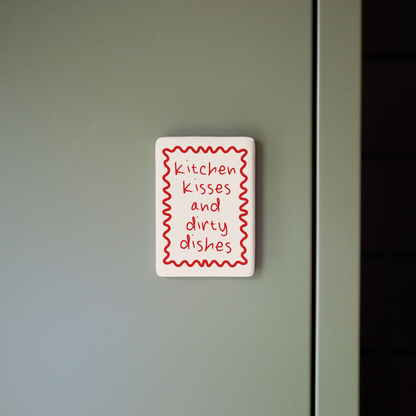 Kitchen Kisses | Ceramic Magnet