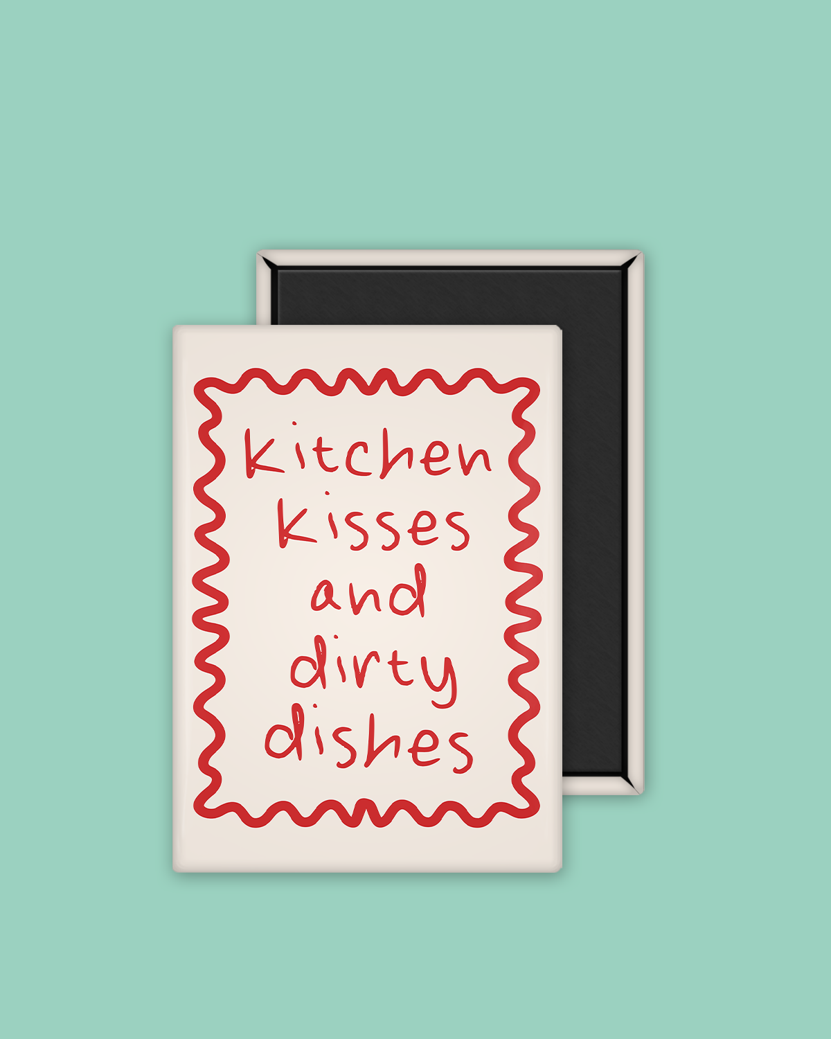 Kitchen Kisses | Ceramic Magnet