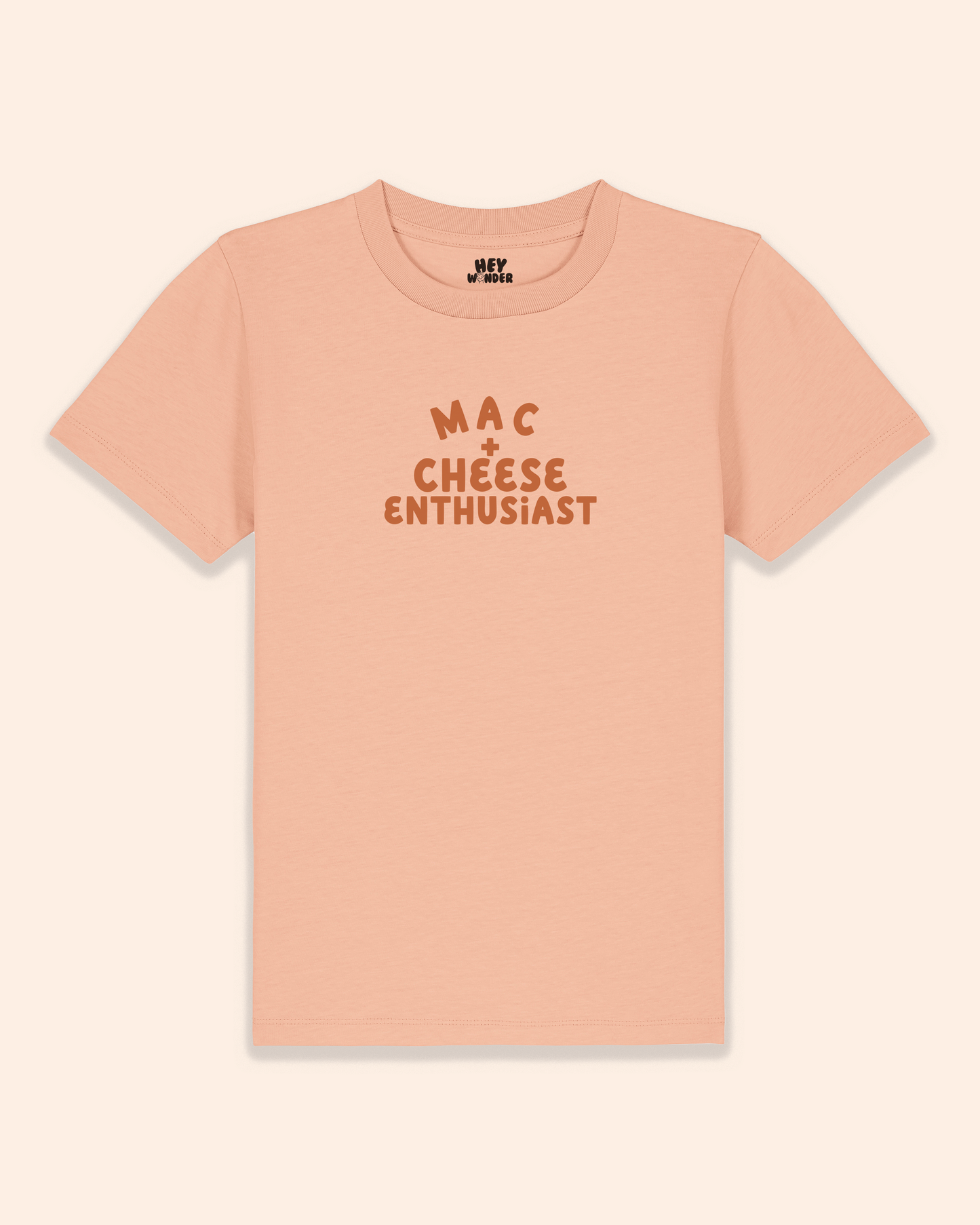 Kids T Shirt | Mac and Cheese Enthusiast