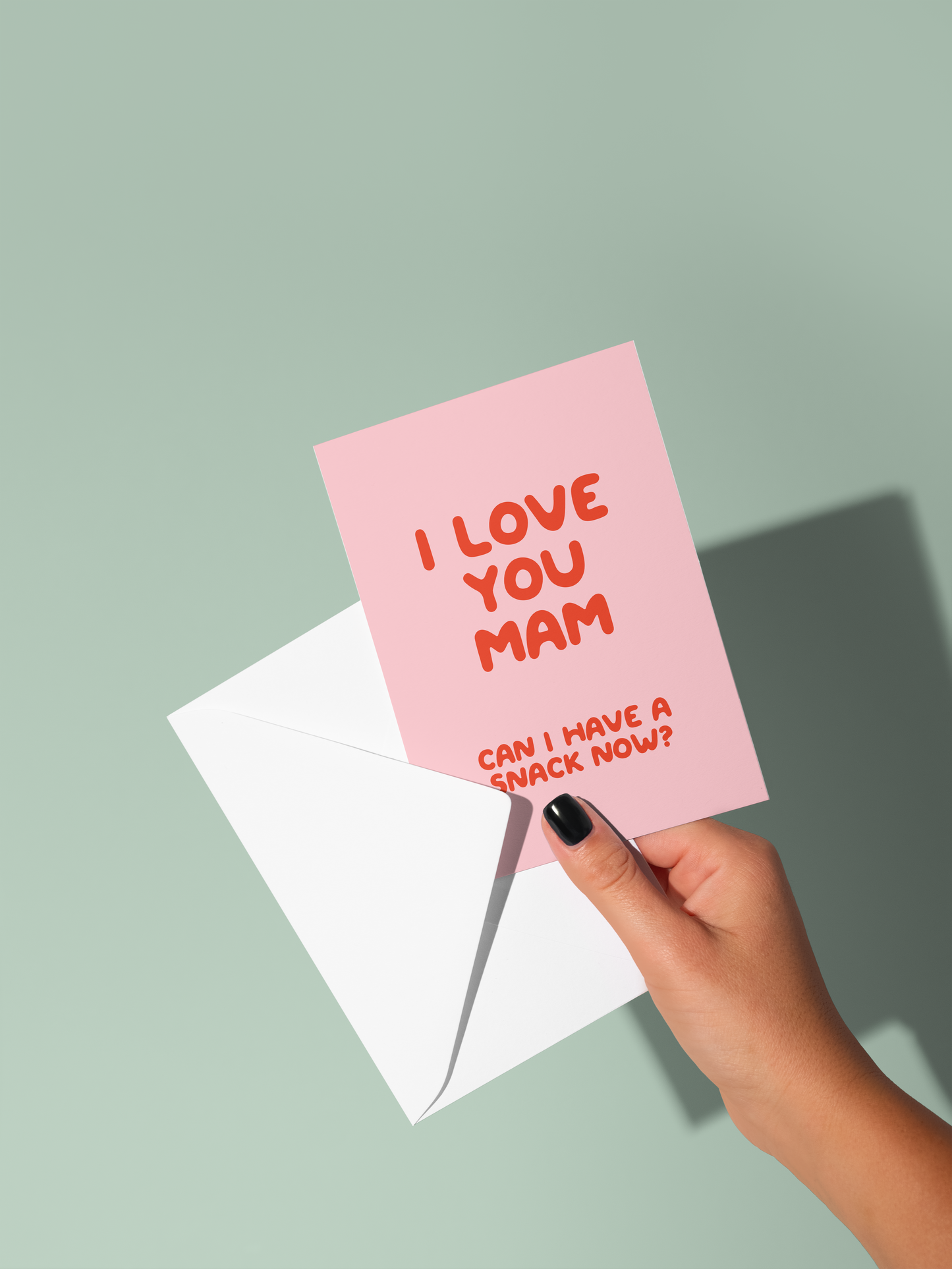 I Love You Mummy / Mum Can I Have A Snack Now? | Greeting Card
