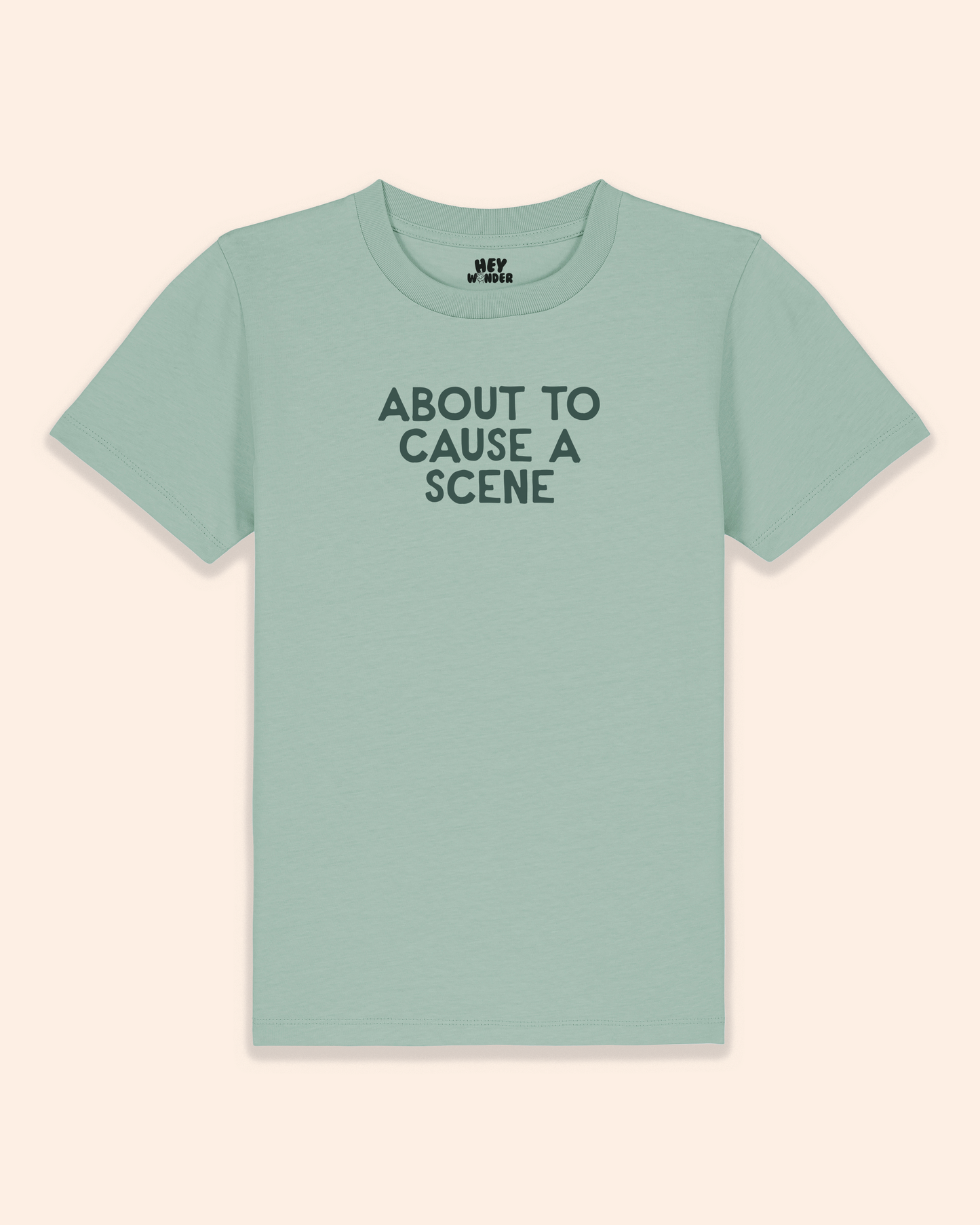 Kids T Shirt | About To Cause A Scene