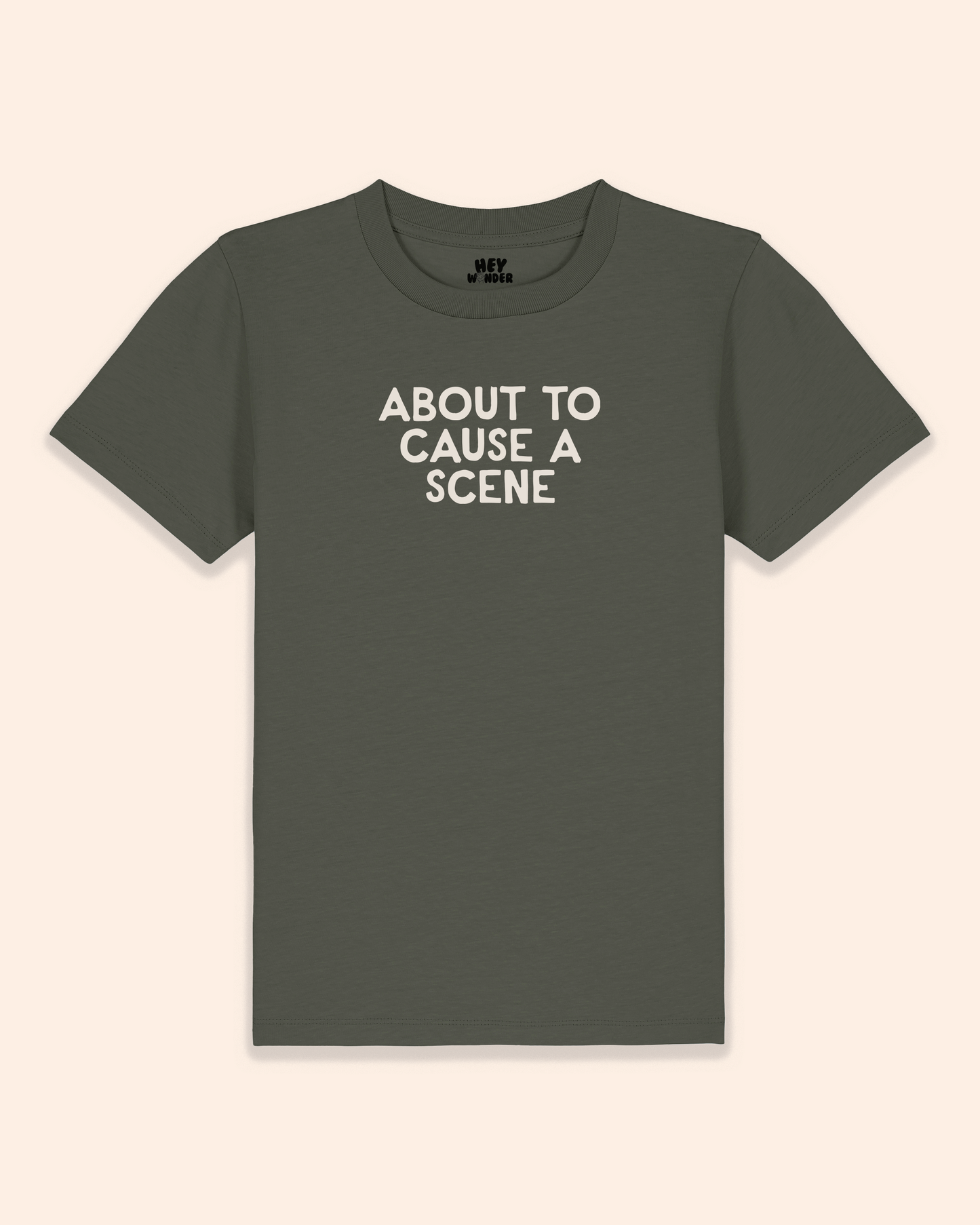 Kids T Shirt | About To Cause A Scene