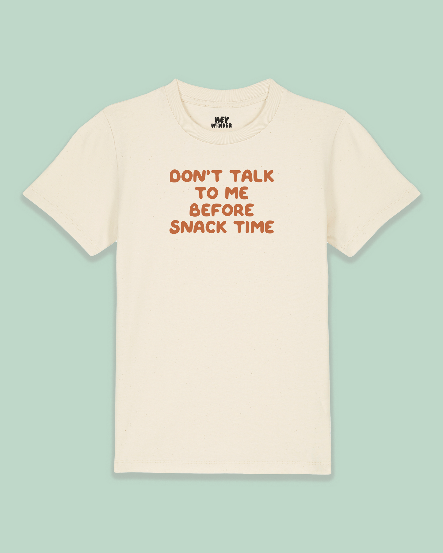 Kids T Shirt | Don't Talk To Me Before Snack Time