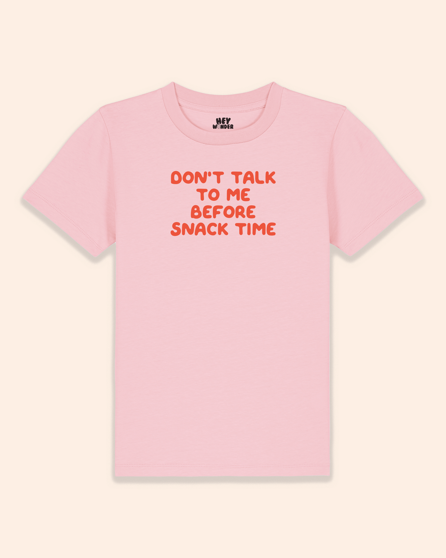 Kids T Shirt | Don't Talk To Me Before Snack Time