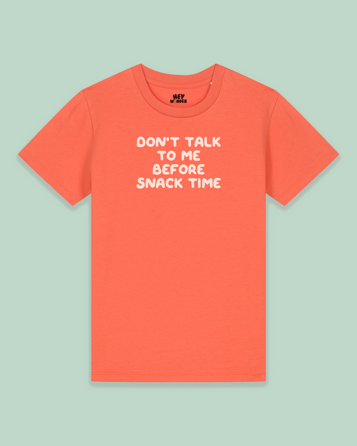 Kids T Shirt | Don't Talk To Me Before Snack Time