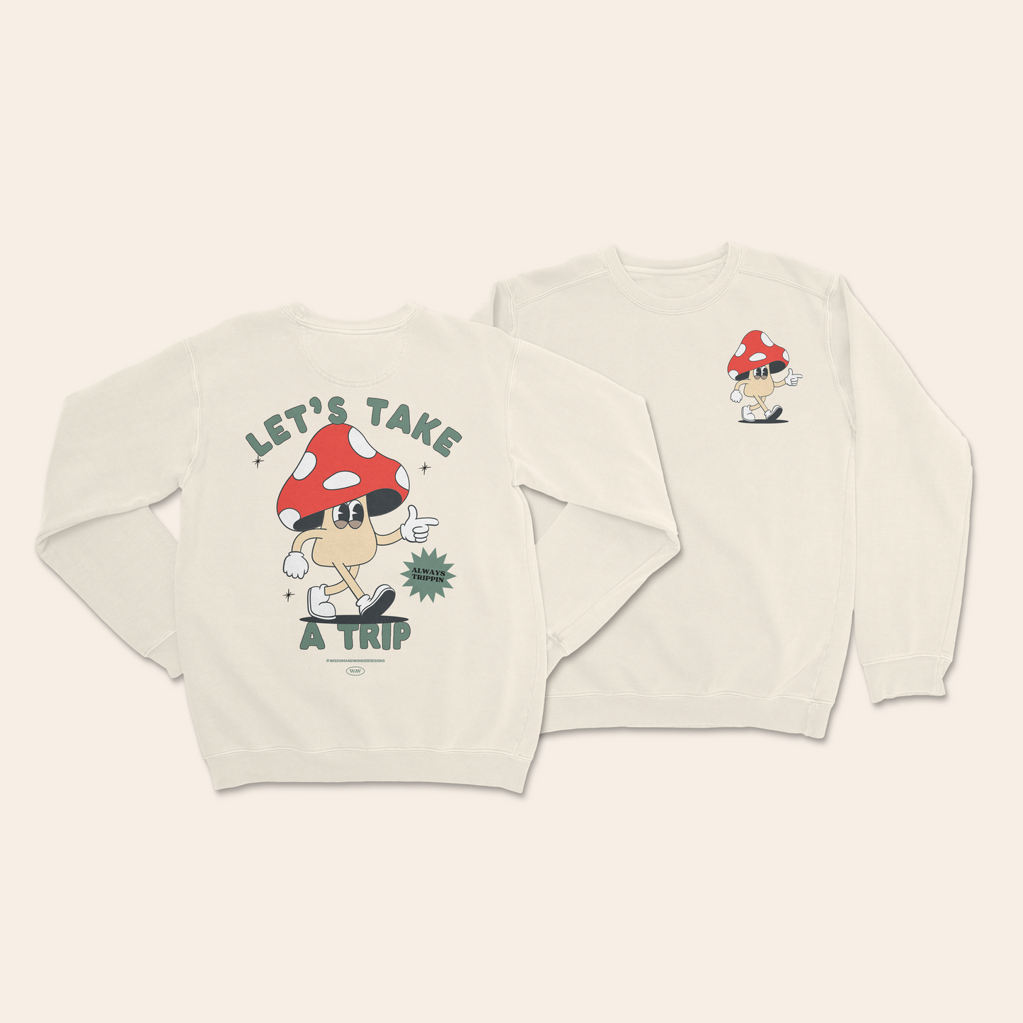 Let's Take A Trip | Unisex Sweatshirt