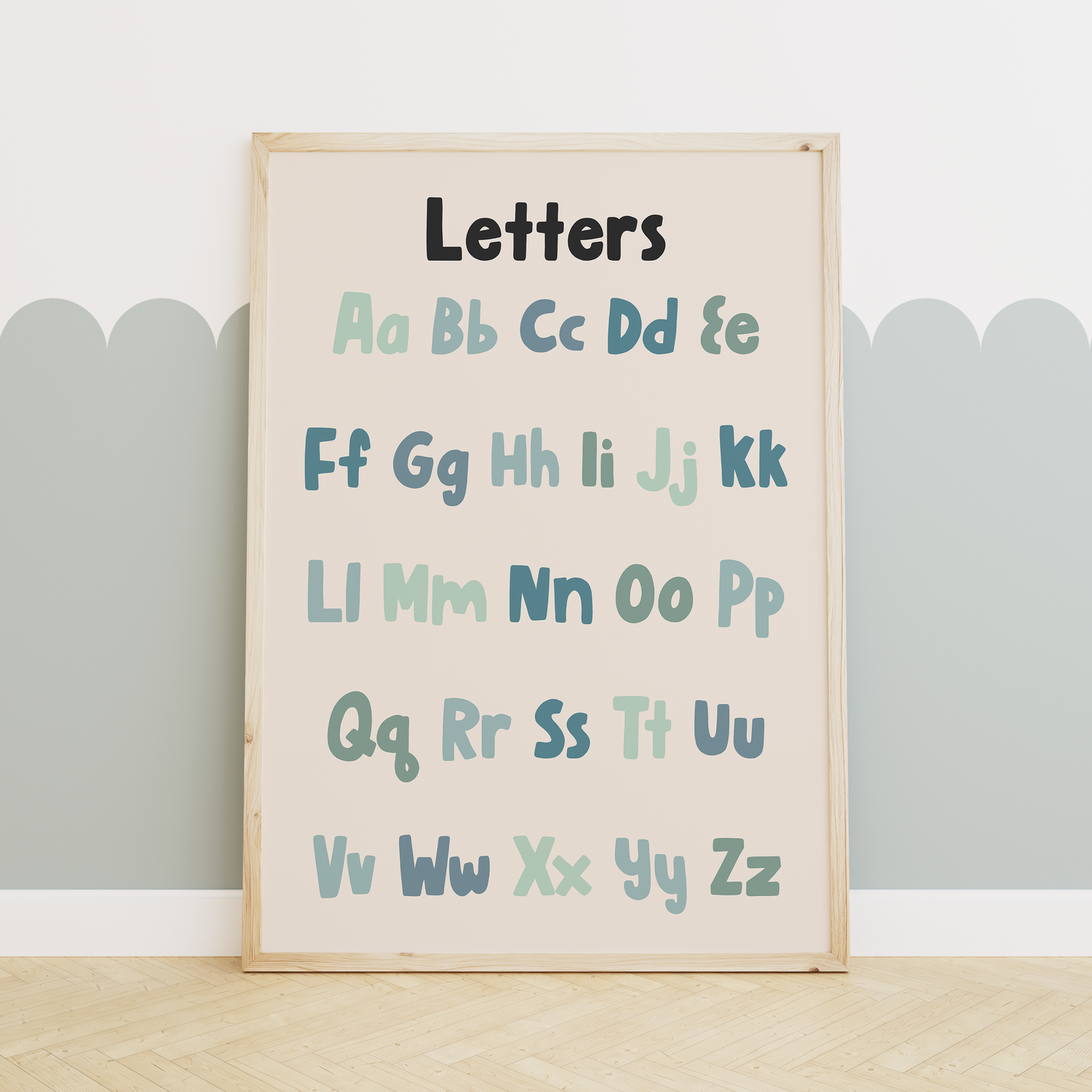 Educational Prints | Blues | Art Print